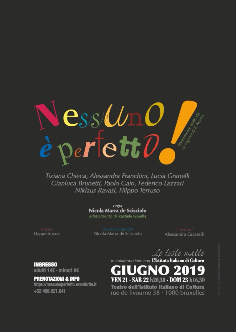 Nessuno è Perfetto flyer